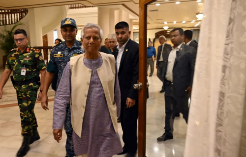 Bangladesh’s Yunus promises support to Rohingya in first policy speech