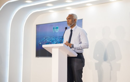Thilamale Bridje project ahVilliMale sinaaee sarahaddhu dhookuraanee gellumuge badhalu dhinumun: Dr. Muizzu