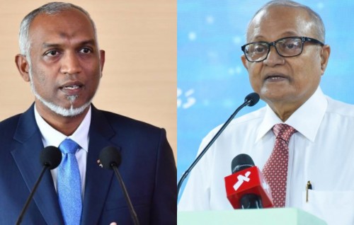 Raees Muizzu aai Raees Maumoon bahdhalu kuravvaifi
