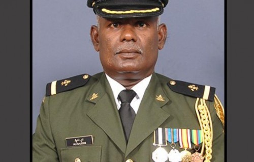 MNDF ah 34 aharu vandhen hidhumai kurehvi Major Saleem niyaa vejje