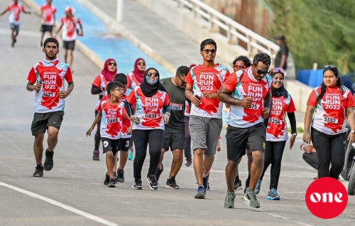 Ooredoo fun run gai baiverivumuge furusathu maadhamaa ah hamavaane