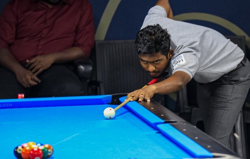 National Billiard Championship: Mubaaraathuge favorite, Shaaz kulhunu dhevana match inn ves molheh