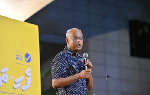 Male' ge rayyithun sarukaarah dhinee message eh, mulhi Raajje ves sarukaarah noonekey bunaa dhuvas kairivejje: Raees Solih