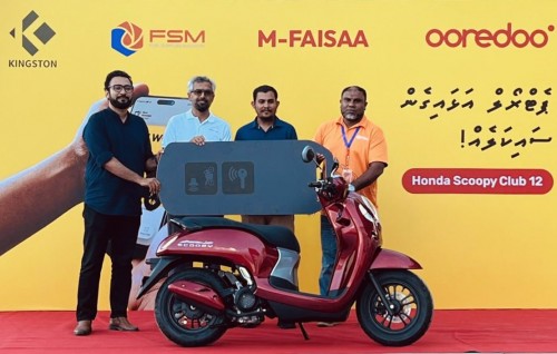 M-faisaa in FSM ah faisaa dhekki promotion ge naseebuveriya ah cycle havaalu kohfi