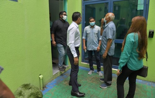 FAM house ge imaaraiyy covid facility eh hadhan dheefi