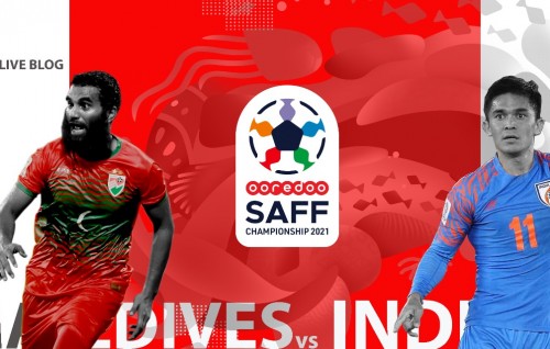 Ooredoo SAFF Championship 2021: India 3-1 Maldives
