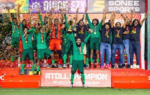 Penalty gai Dhihdhoo balikoh, Vashafarun atoll champion kan hoadhaifi