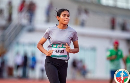 Fasooha 1500 meter record hadhaifi, Fazeel aai Ibadhulla adhi Ahna ves kuriyah