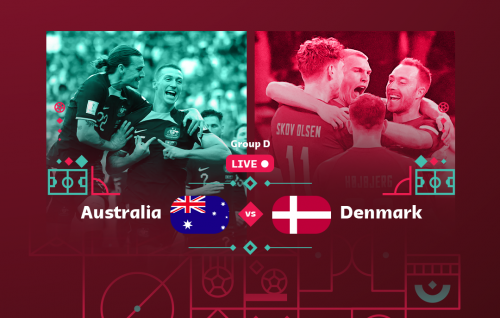 World Cup: Australia - Denmark