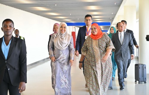 Rasmee dhathurufulheh gai First lady Saajidha Tanzania