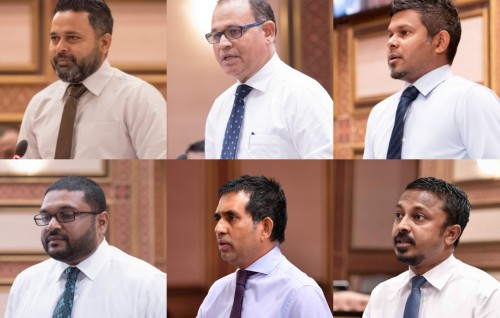 Aa sarukaaraa eku Majilis ge 6 gondi eh husvejje