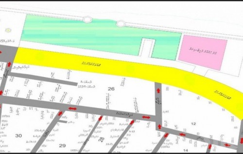 Boduthakurufaanu Magu open to two-way traffic from Aifaanu Building to Carnival area