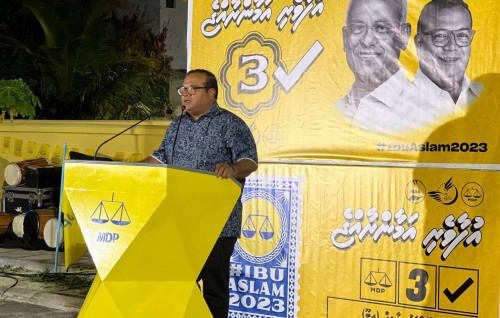 Gaumu dheke loabi vaanama ehen party thakuge membarunves vote dheynvee Raees Solih ah: Aslam