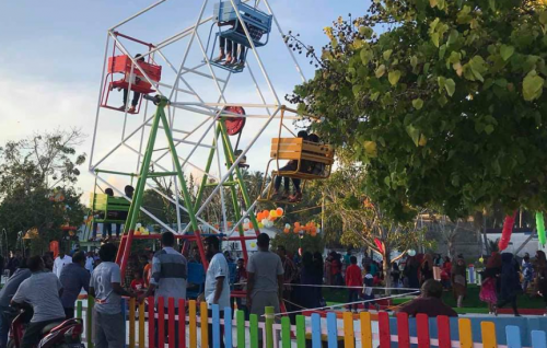 Hirilandhoo park ge masahkaiy ninmai, rasmeekoh e park hulhuvaifi
