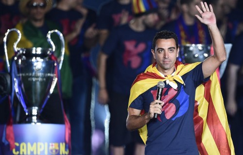 Barca ge coach kamah Xavi