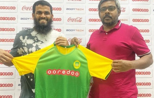 Gaumee team ge captain Akram ves Maziya ah