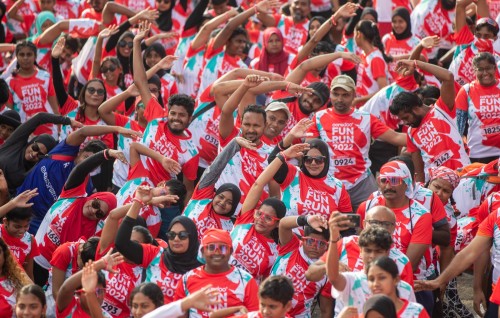 Ooredoo fun run gai baiverivumah ithuru furusatheh