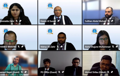 Sheereen ge maru: Eynaage loabiveriyaa Janaahu 12 aharaha Jalah lumah kuri hukumah Supreme Court in thaaeedhu koffi