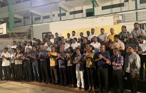 Pres. Solih: MDP candidates are the candidates of the party - there are no others