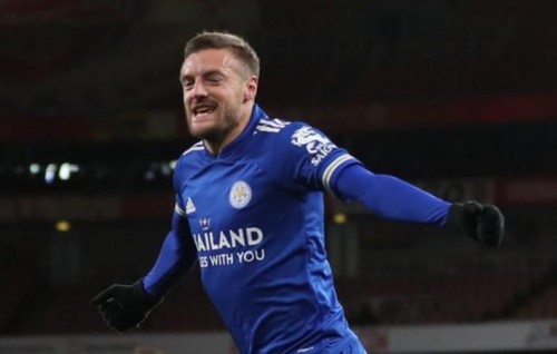 Vardy ge goal aaeku Leicester in Arsenal ge mahcchah thaareekhee natheejaa eh