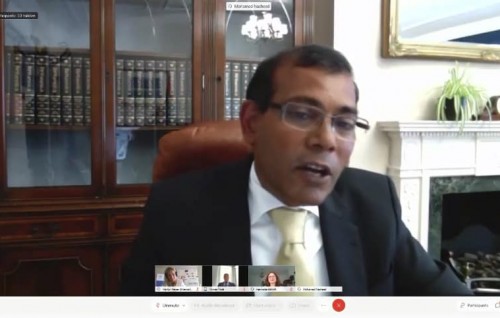 Virtul koh majlis nubeyvveyne, hoonu basthah nukurevey nama rayyithun dhey samaalukan gelley: Nasheed