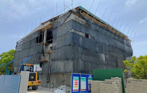 Kulhudhuffushi hospitaa bodu kurumuge masakkathuge 50 percent nimijje