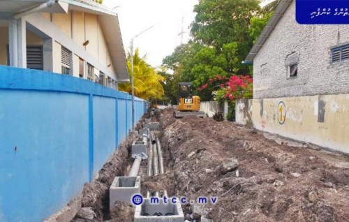 50 percent of Fuvahmula inner roads development completed
