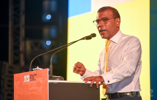 Vote dhinun adhives aulaakanbodee MDP ah: Nasheed