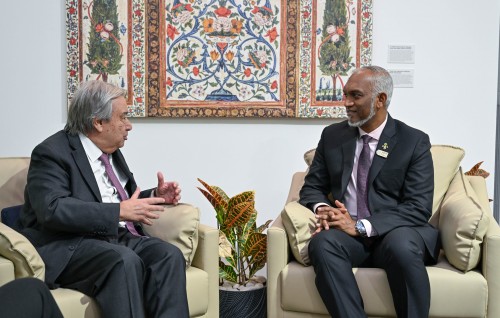 Raees, UN ge Secretary General aa bahddhalu kuravvaifi