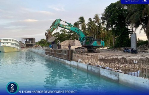 Lhohee bandharu ge ehgamuthoshee concreate masakkathuge 44 percent nimijje