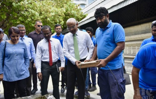 President inaugurates Hukuru Miskiy renovations