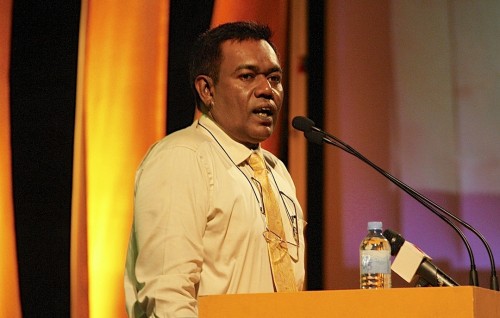 MDP ufahddhan soikurumun, ekan kuhvverikoh suvaalukuran Raees ofeehun Shahid Shahid sitee fonuhvvi: Ibura