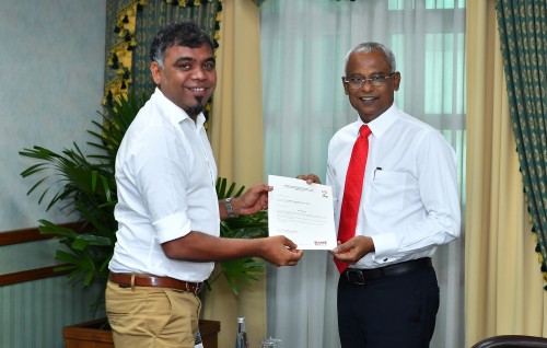 Invitation to the Indian Ocean Island Games 2019 extended to President Solih