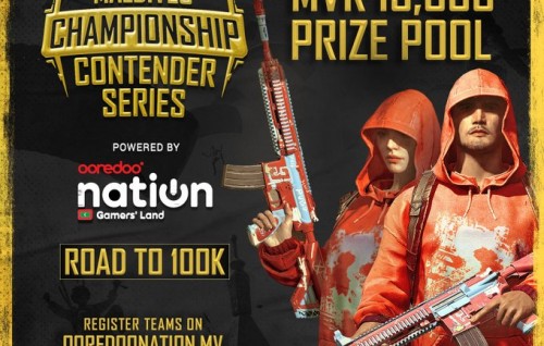 Ooredoo Pubg mobile championship ge series 2 gai registry vaan hulhuvaalaifi