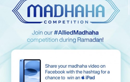 Miadhakee allied roadha promotion adhi madhaha mubaaraathugai baiverivumuge enme fahu furusathu!