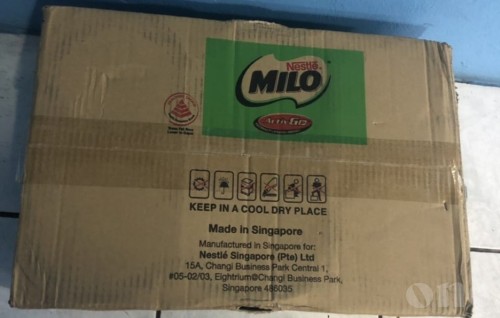 Man arrested for stealing Milo case