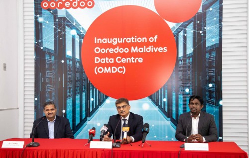 Ooredoo inn data center eh hulhuvaifi