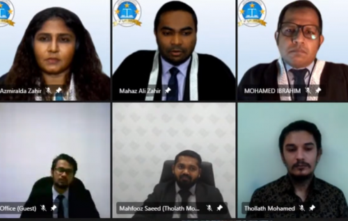 Muliaage kaireegai bon govvan ulhunu massalaiga Thalhathu 17 aharah Jalah laan kuri hukum baathil koffi