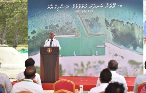 Govt has invested over MVR 100 mln in Veyvah, while previous govt only spent MVR 2 mln: President
