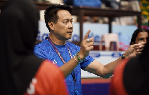 Fitness rangalhu kurevumun anhen volley coach ah hiyyvareh!