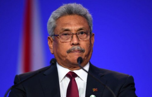 Lanka ge gaanoonu hadhaa majilis in Gotabaya ge isthiufaa balaigenfi