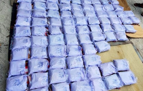 100 kg of heroin seized, ten arrested
