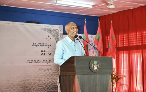 Mi aharu nimumuge kurin Raajjey ge hurihaa rashehgai police station thah gaaimu kuraanan: Raees