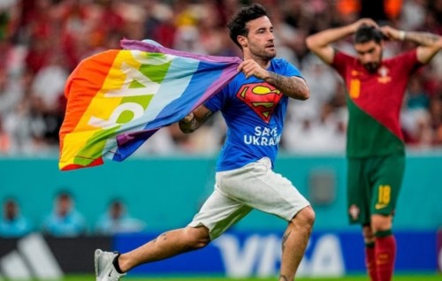 Portugal aai Uruguay match kulhemundhanikoh rainbow dhidhayaaeku dhandumahcchah eree kaaku?
