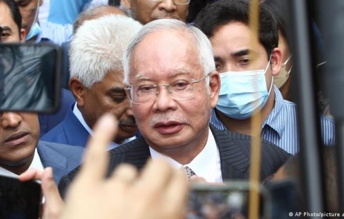 Malaysia ex-PM sent to jail to serve 12-year term