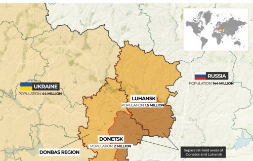 Donetsk adhi Luhansk akee minivan dhaulatheh gothugai Russia in kanda elhumun UN in kuhverikohfi