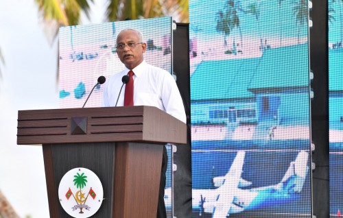 Mas kiruvumah hallu hoadhaidhinumah 460 Million avvure bodu mashroouthakeh fashan mi annanee thayyaaruvamun: Raees