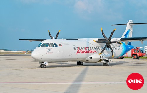 Maldivian ah alah genai ATR boat thakuge dhathuruthah maadhamaa fashanee