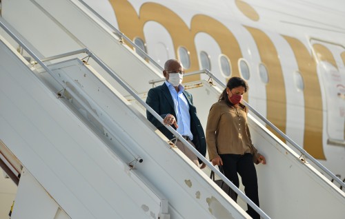 President arrives in the Maldives after concluding visit to New York