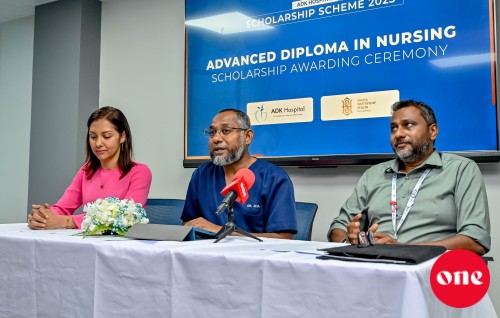 ADK in nursing scholarship ge 3 furusathu Health Ministry ah dheefi